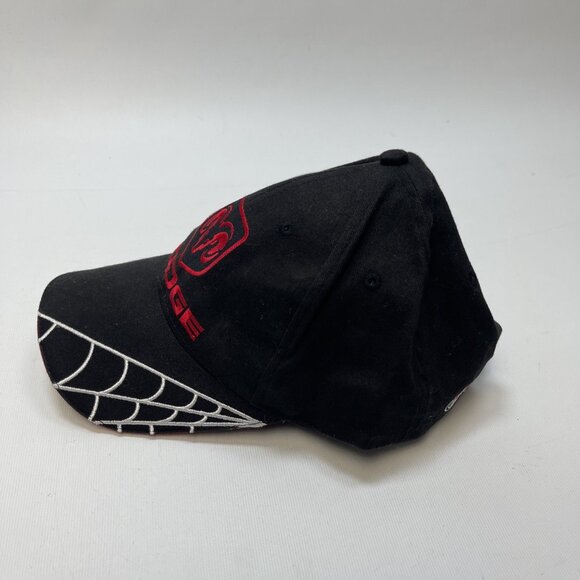Y2K Dodge Hat Cap Strap Back Black Ram Logo Tribal Choko Motorsports Adjustable - Picture 6 of 11